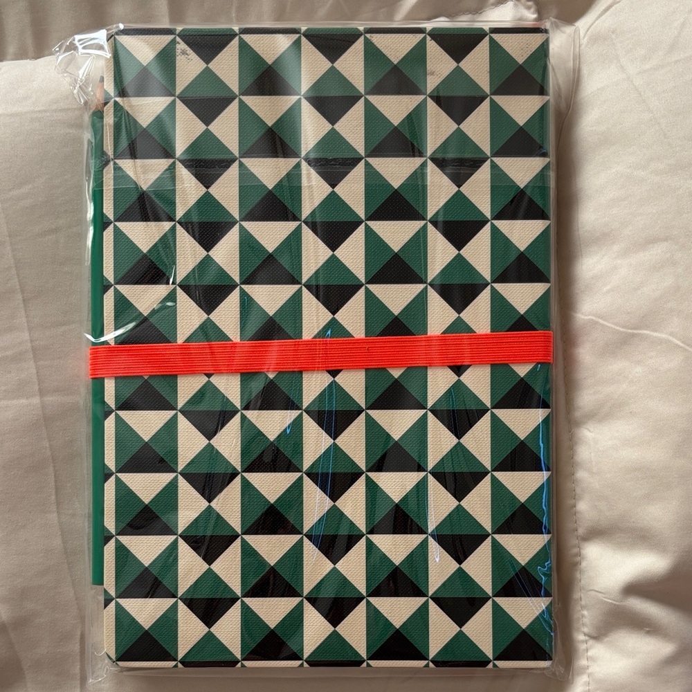 Gucci Red Snake Notebook & Green Geometric Notebook Set Limited Edition - Picture 4 of 9